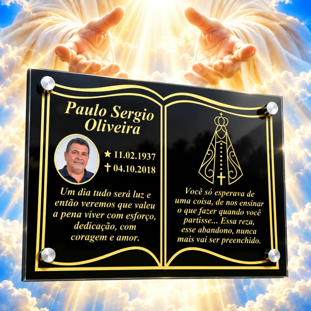 Placa de vidro muito forte